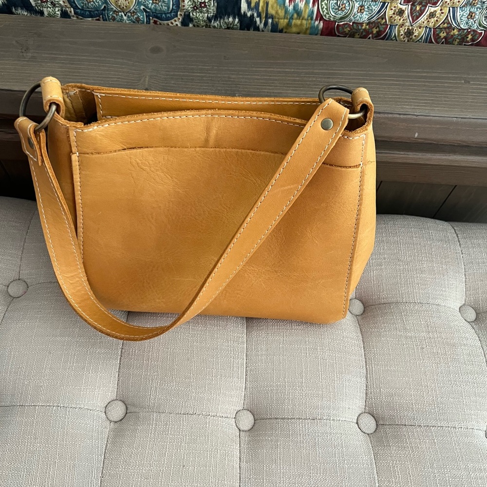Sunflower Portland Leather Goods Triangle handbag